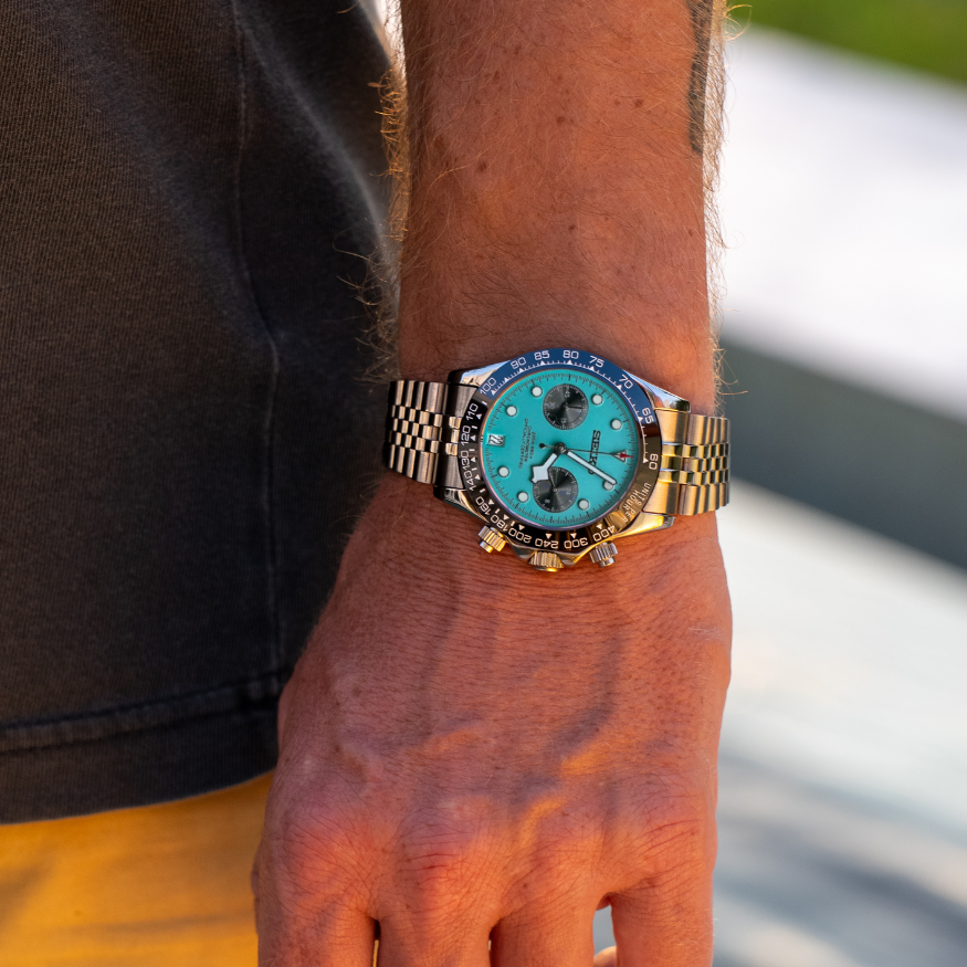 TUDEIKO Chrono Miami Blue